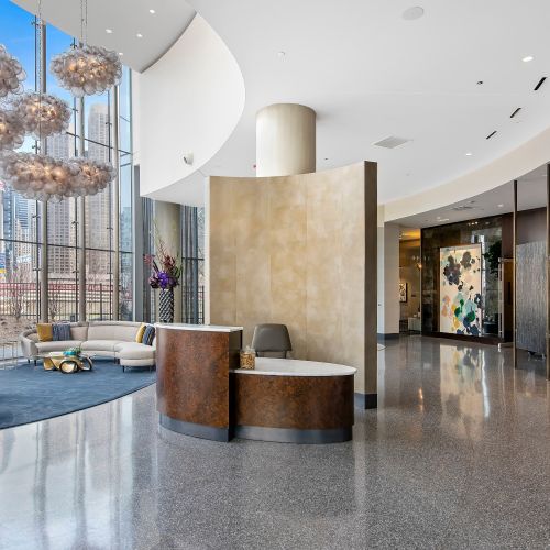 Interior Amenities Lobby Reception