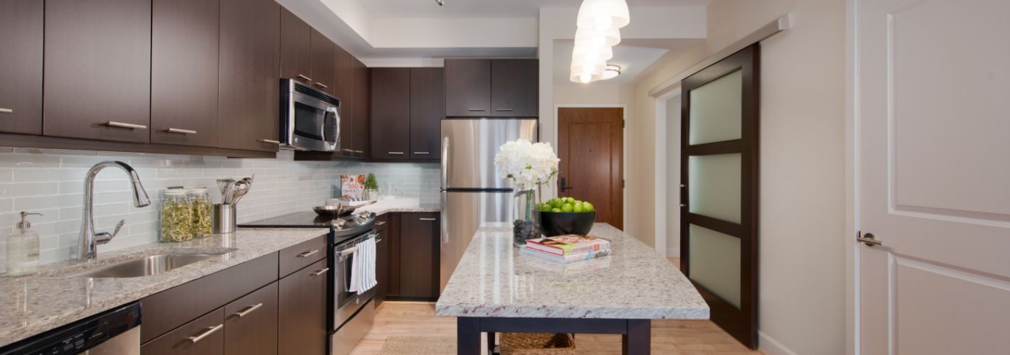 Flats at Bethesda Avenue : Chefworthy kitchen spaces 