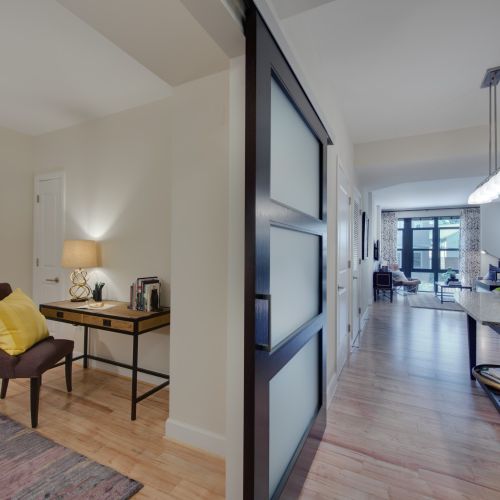 Our den spaces offer flexible home office, hobby or guest spaces