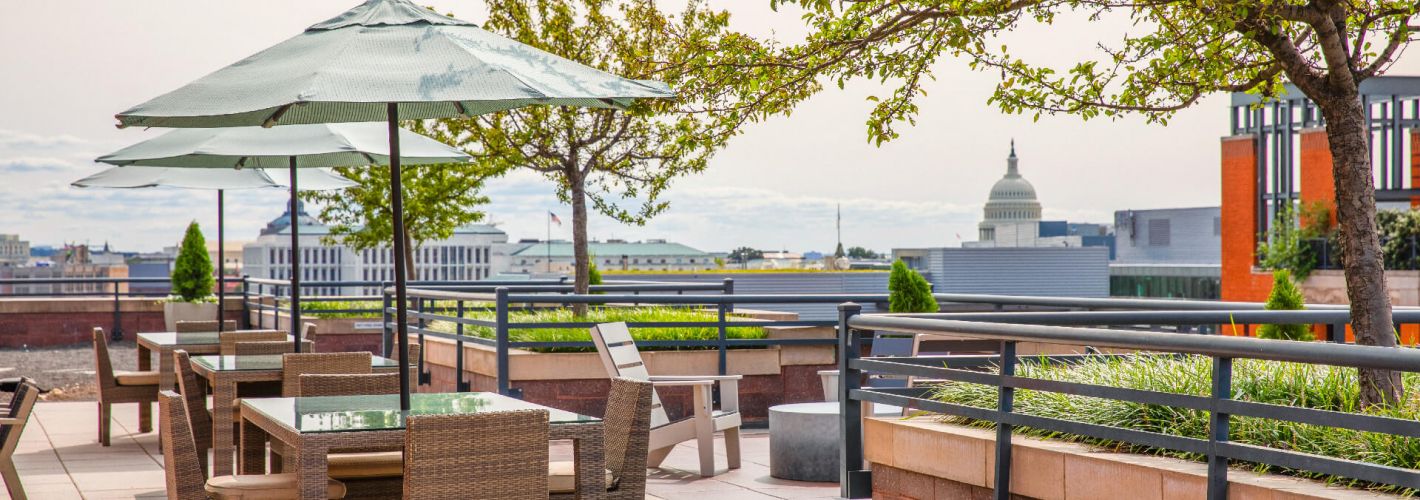 Senate Square : Enjoy the great views that our rooftop offers