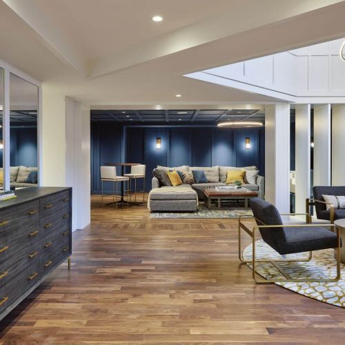 Community lounge area