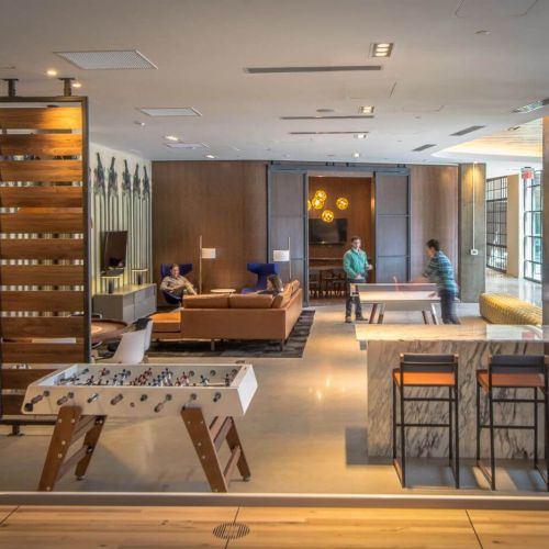 Busy Clubroom Game Area 