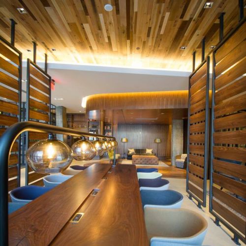 Clubroom Dining ligting