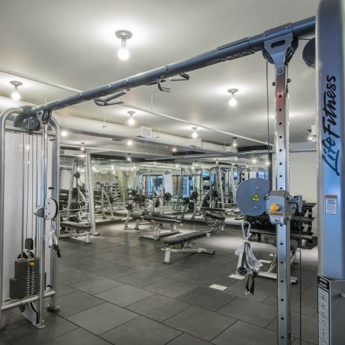 Fitness Center Equipment