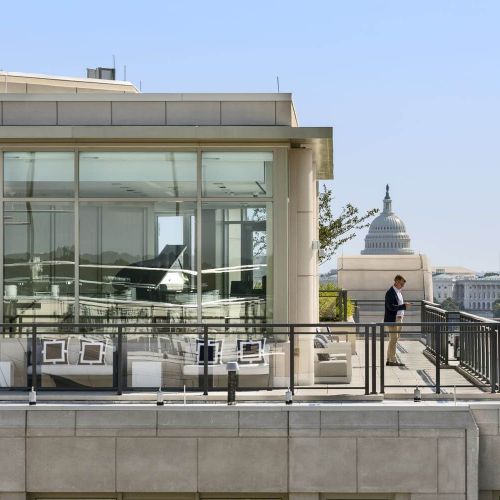 Revel in one-of-a-kind D.C. views from our 360 Sky Walk.