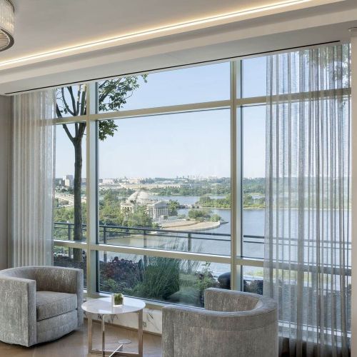 Enjoy intimate spaces with breathtaking views, unlike any other in D.C.
