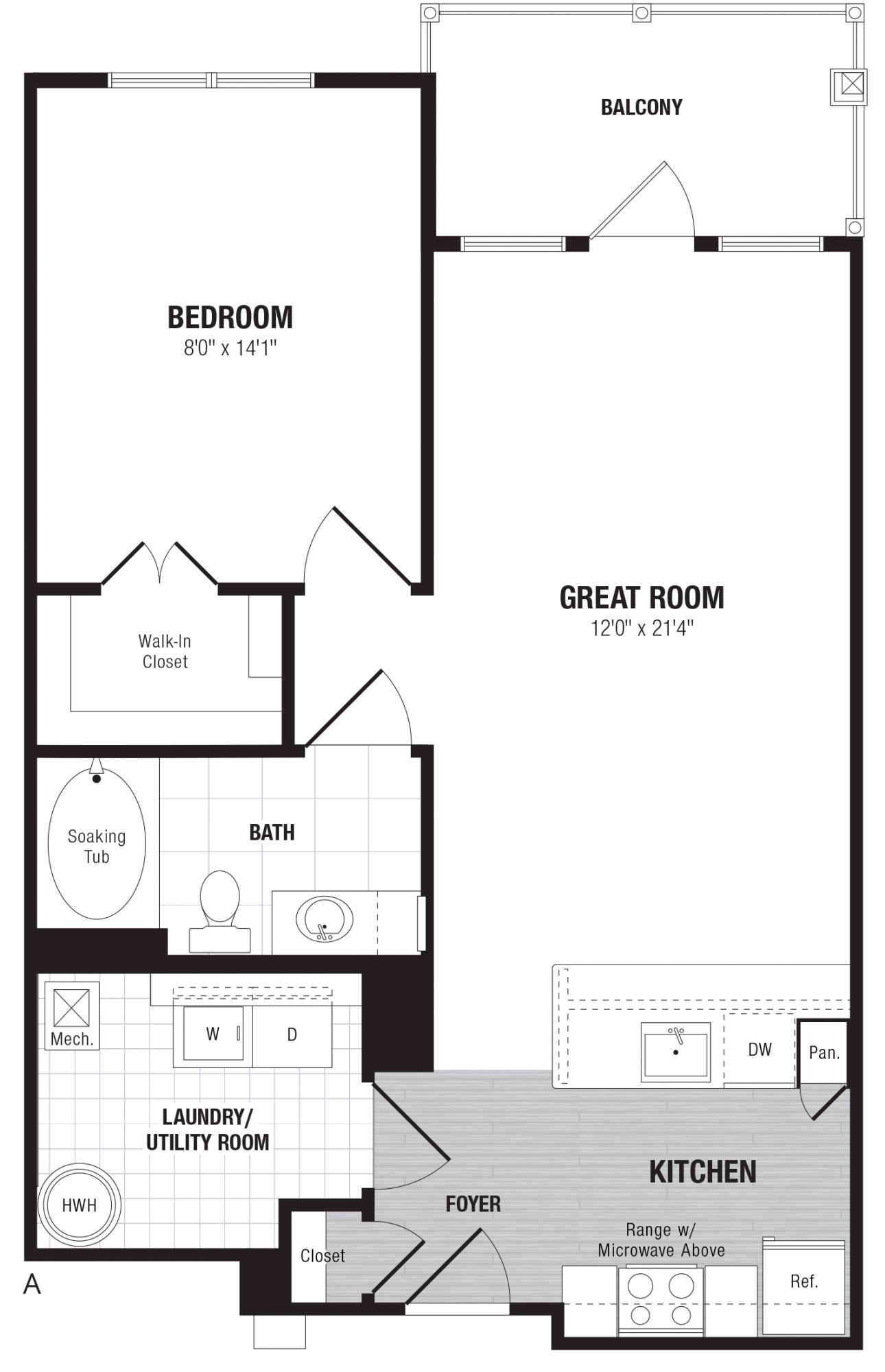 View The Enclave at Box Hill Apartment Floor Plans