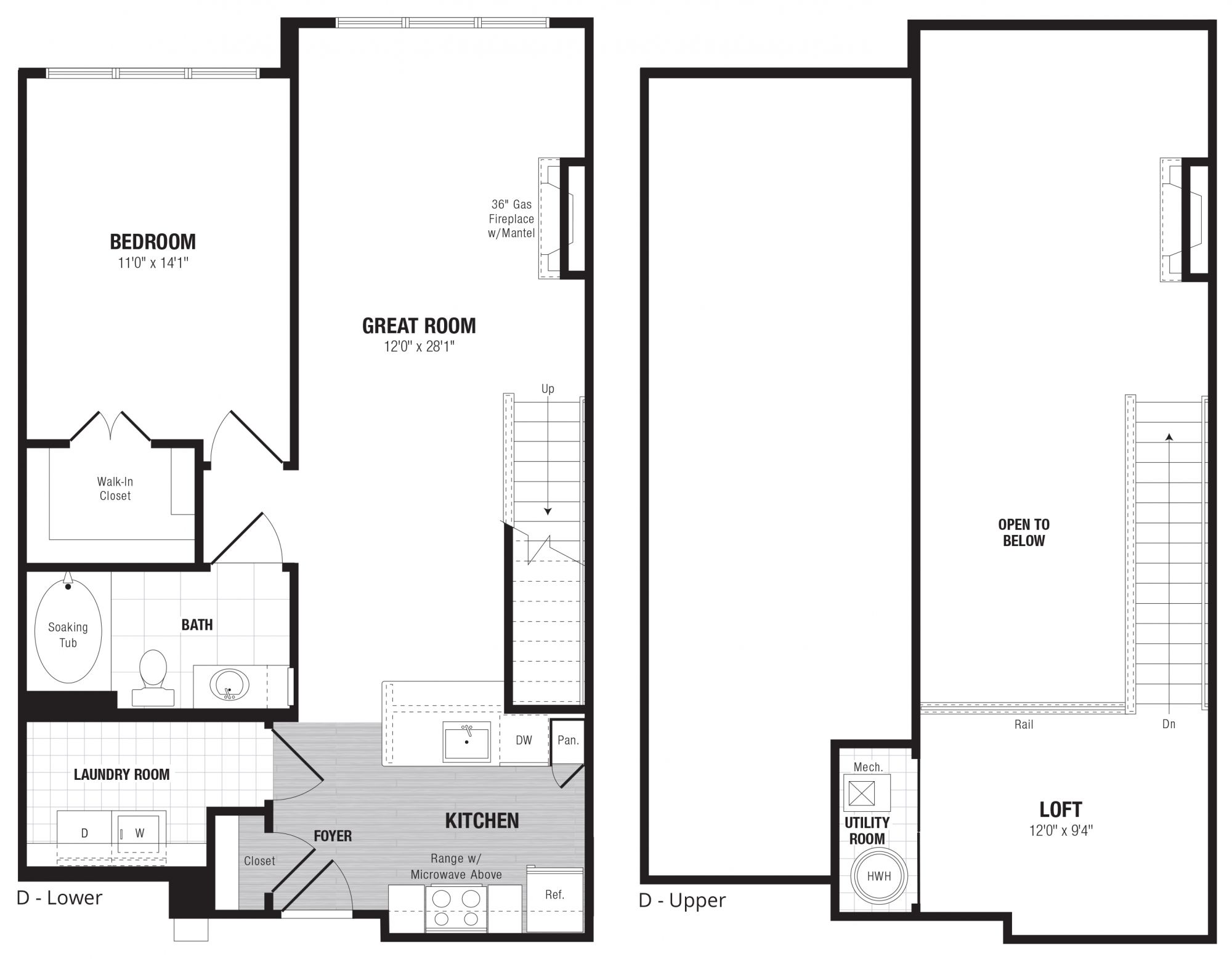 View The Enclave at Box Hill Apartment Floor Plans