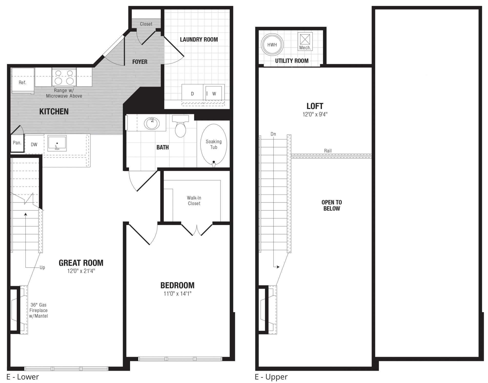 View The Enclave at Box Hill Apartment Floor Plans