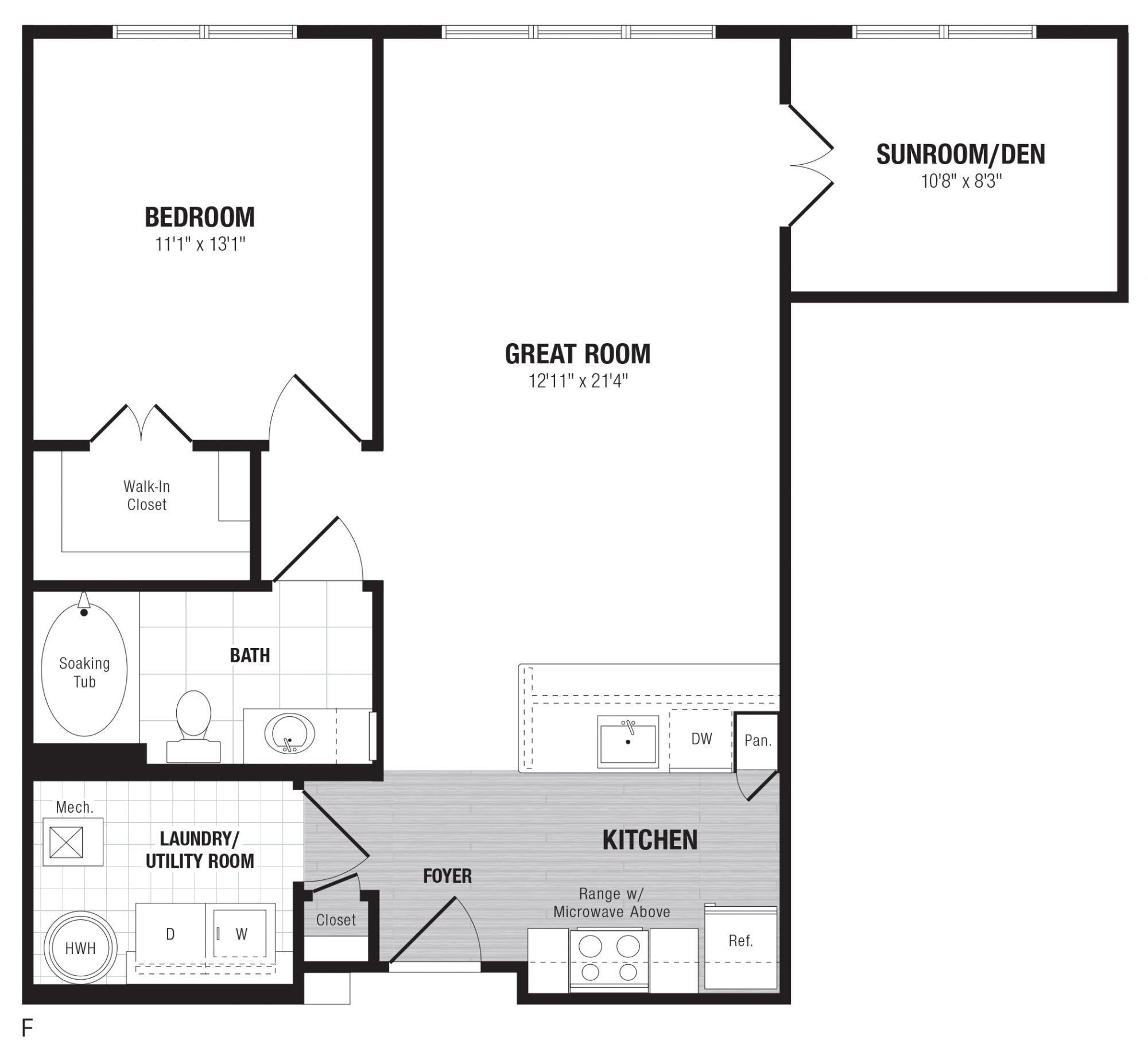 View The Enclave at Box Hill Apartment Floor Plans