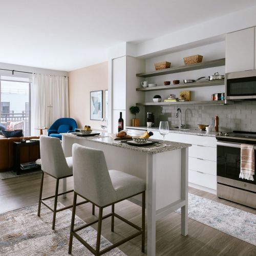 Open layouts provide the space you need for cooking and entertaining.