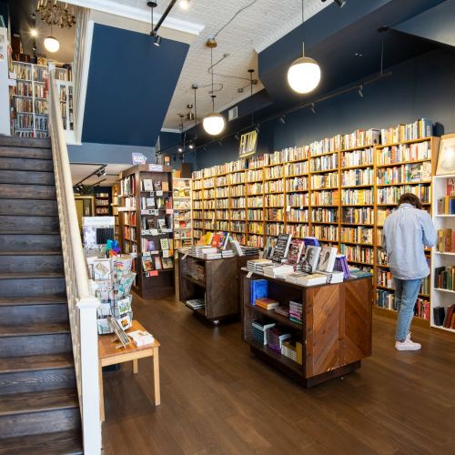 Nearby independent book store, Lost City Books