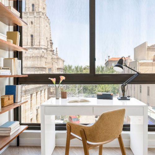 Designated office nooks in select homes