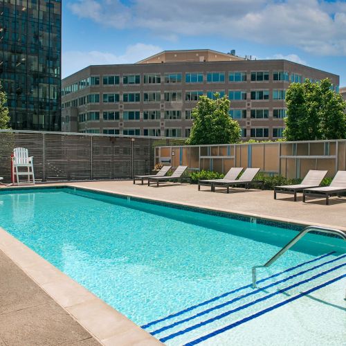 Striking views of Reston Town Center