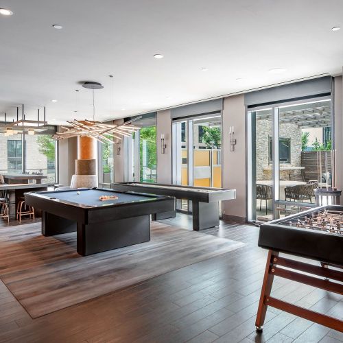 Space to mix and mingle with friends