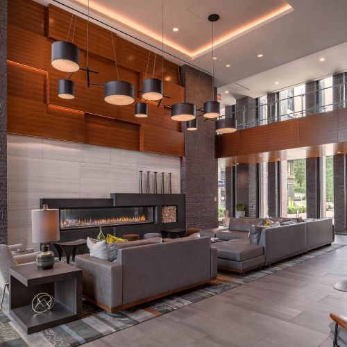 Come home to a welcoming lobby with personalized service offered by 24-hour front desk concierge