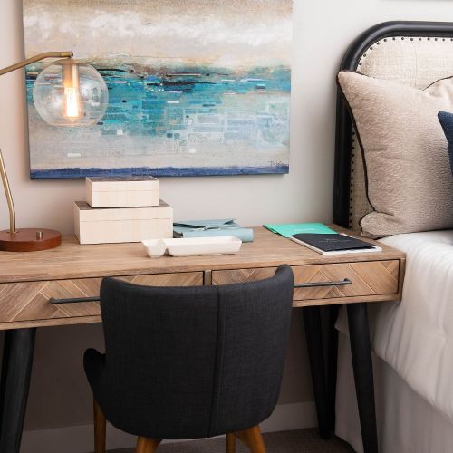 Flexible use of the bedrooms to incorporate a work from home space