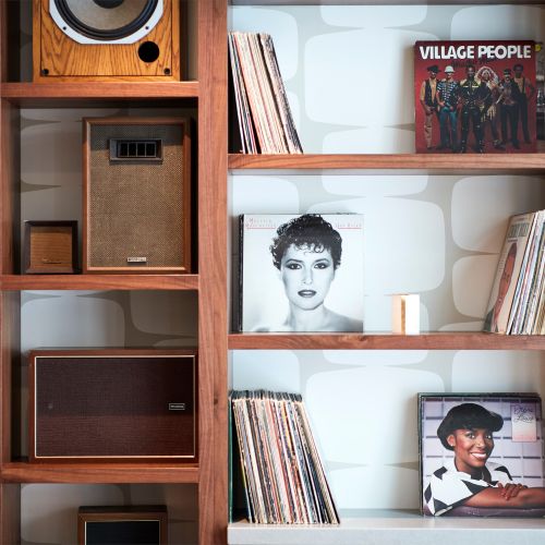 Vintage details meet modern design