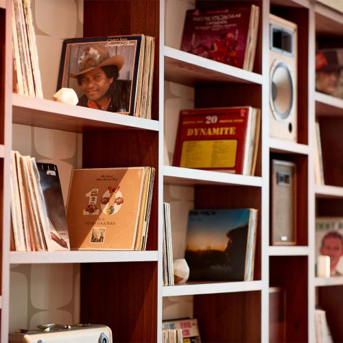 Records Shelf