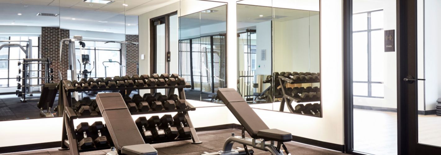 Faraday Park : Strength training room to inspire your fitness goals