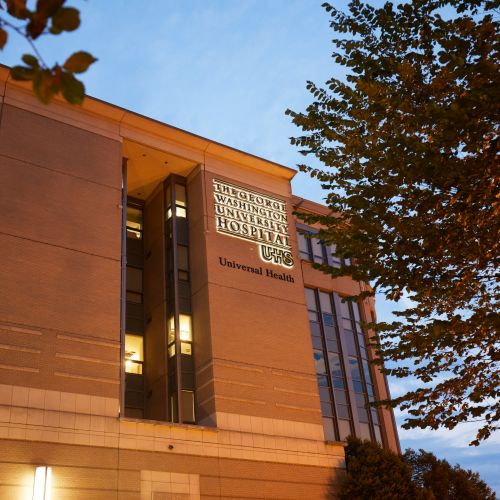 Foggy Bottom, home to The George Washington University Medical Center. 