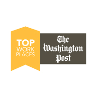 Logo of Top Workplaces by the Washington Post.