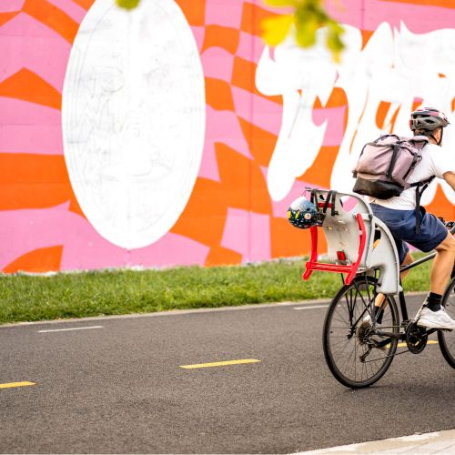 Make The Burton your starting line for breezy bike rides along the MBT.