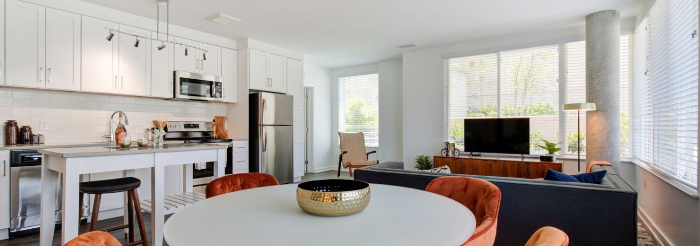 Array at West Alex : Expansive two bedroom apartment homes 