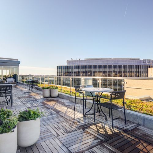 Enjoy a breath of fresh air and beautiful surroundings.