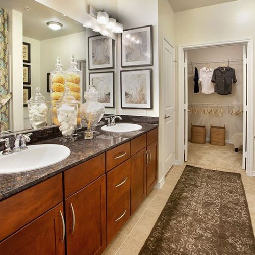 Bathroom with Walk-in Closet