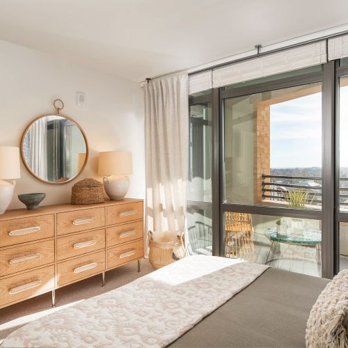 Relish in the natural light that flows through your home. 