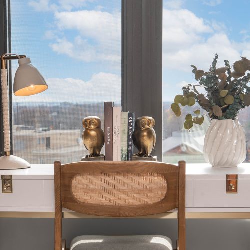 Get inspired while working from home as you gaze upon the historical charm of Arlington. 