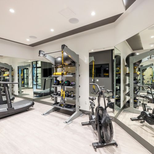 Elevate your heart rate in our featured cardio area.