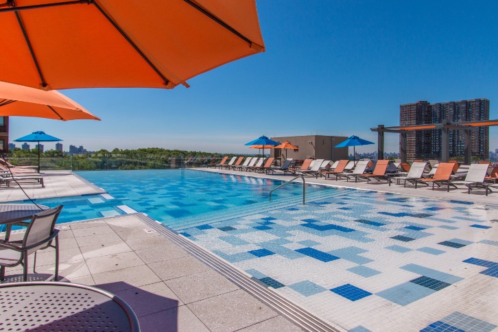 The Modern : Rooftop pool Lounge