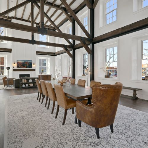 An inviting place to dine.