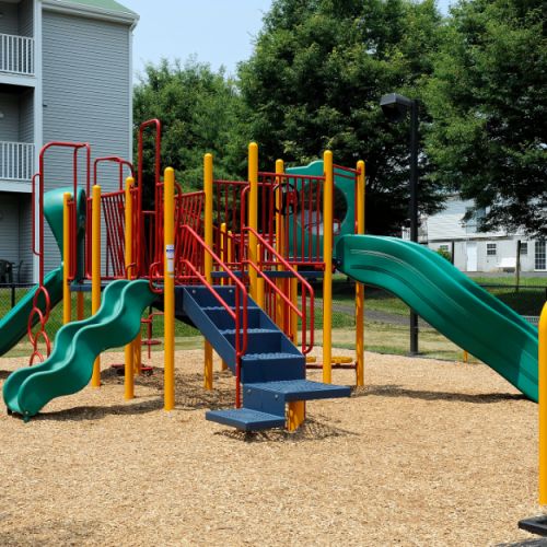 There's fun for all at the children's playground.