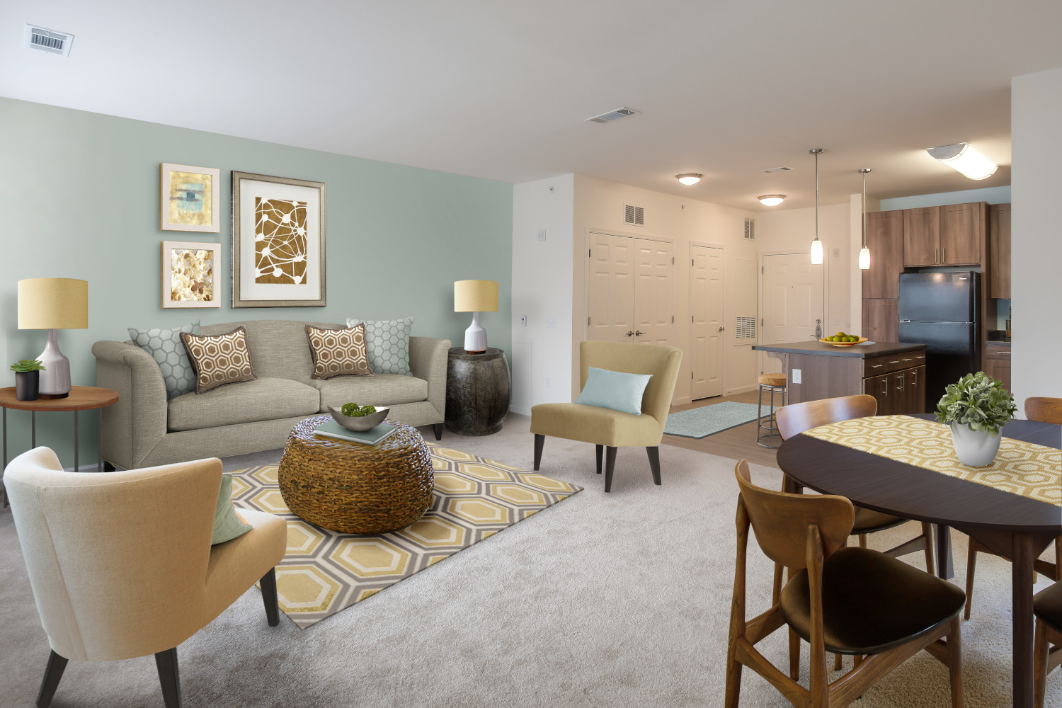 Halstead Norwalk : Spacious living areas.