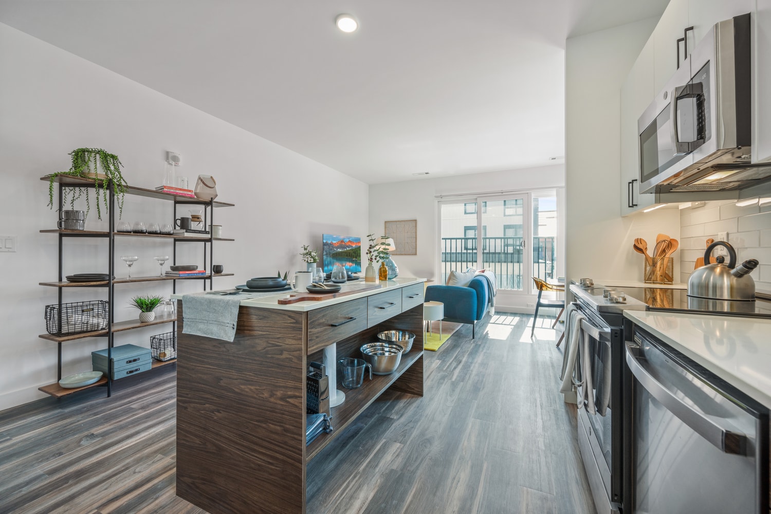 Blvd & Bond : Kitchen islands with enough storage for all of your cooking and backing supplies.