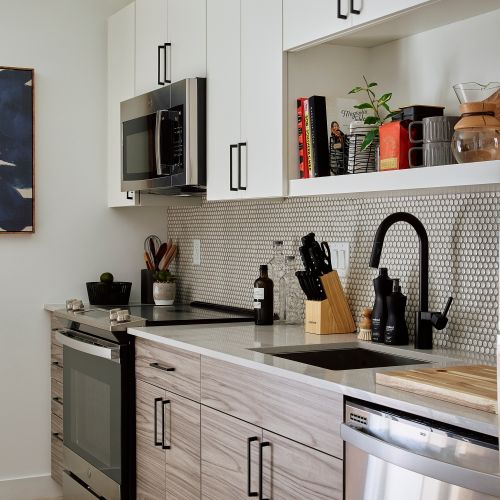 Kitchens with endless storage space.