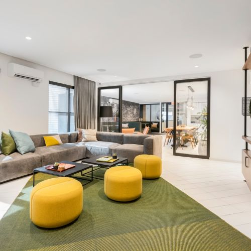 The best spaces to gather are at Blvd & Bond.