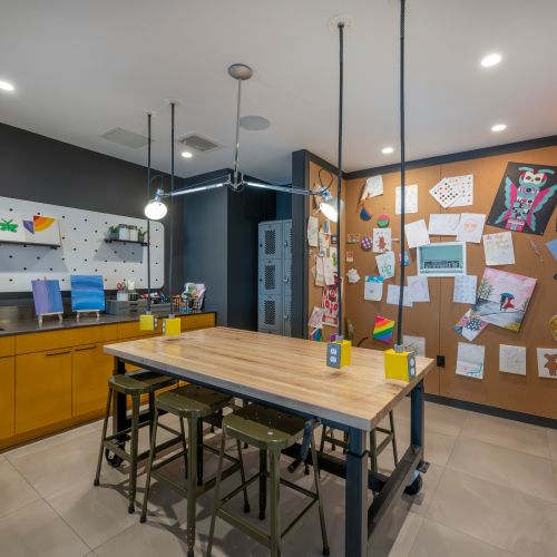 Let your creativity thrive in Blvd & Bond's Makers Space.