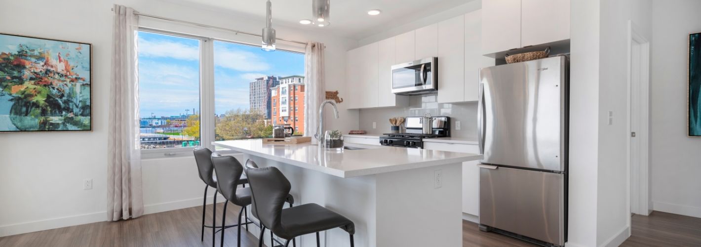 Clippership Apartments on the Wharf : Kitchen