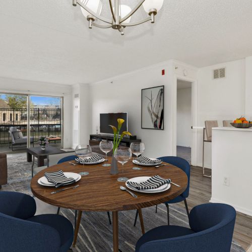 Kitchen Dining living