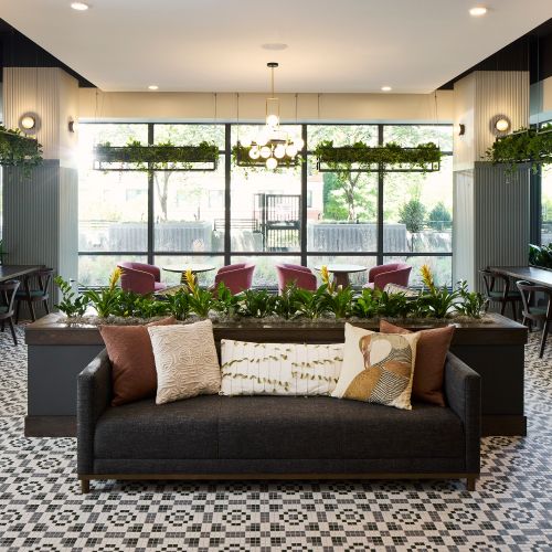  Get inspired with a morning stroll through our botanical conservatory