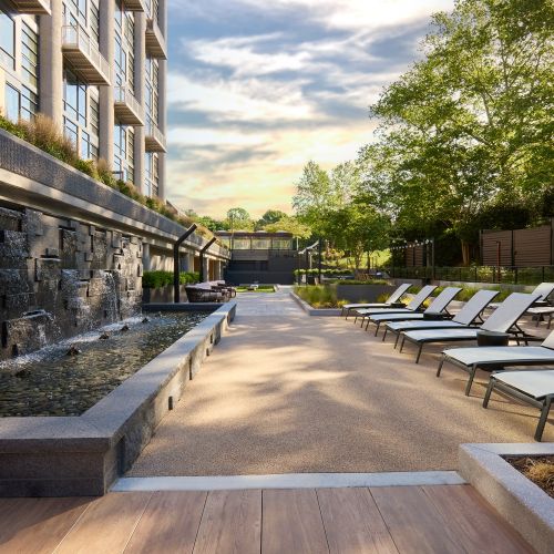 Enter into a state of zen on the sun deck