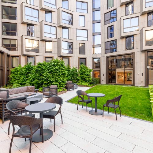 Spaces to relax amidst nature 