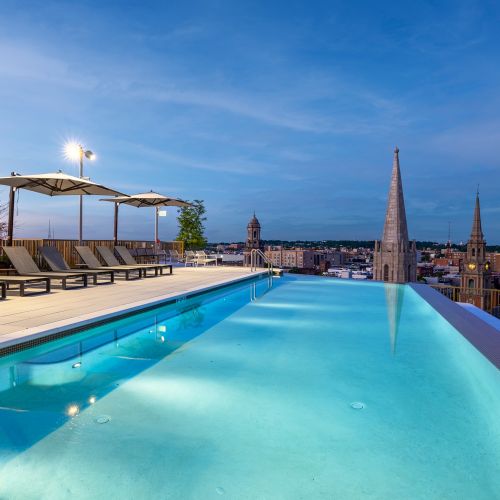 Make the most of your at-home experience with striking amenities