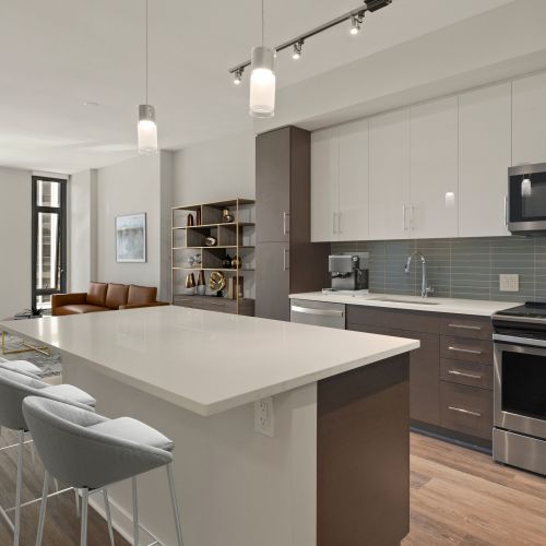 Stylish stainless steel appliances by Whirlpool