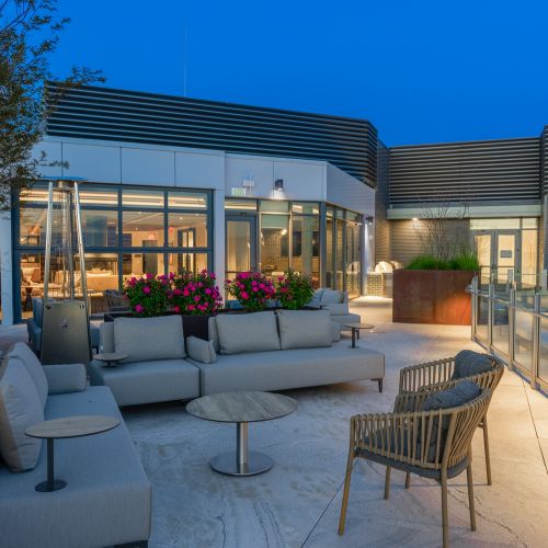 Viewing terrace offering striking panoramic vistas from one of the highest points in the city