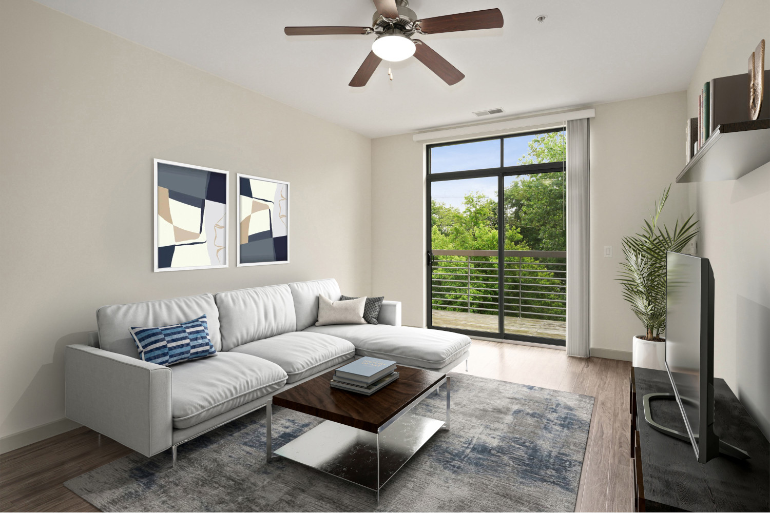 7001 Arlington at Bethesda : Living
